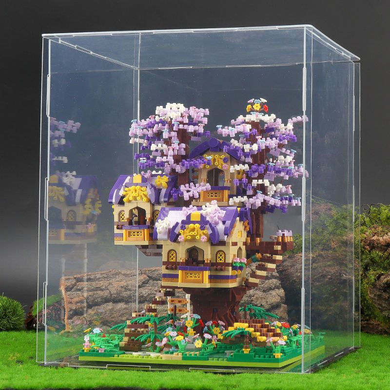 Bộ Đồ Chơi Lắp Ráp Mô Hình Nhà Cây Độc Đáo Cho Bé