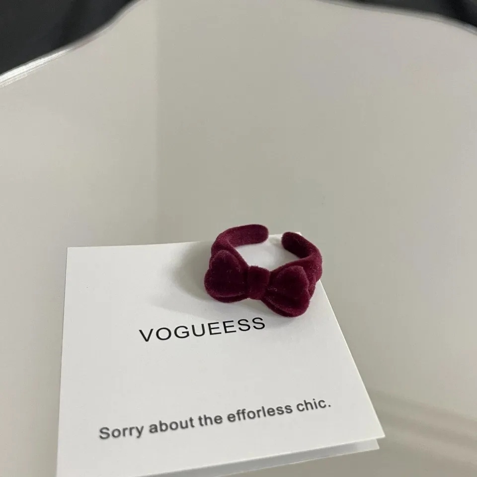 (HOT Sale) NhẫN Hở HìNh Nơ Dễ Thương Cho Nữ