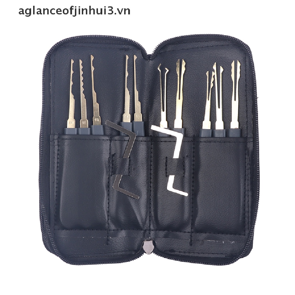 ~ Afhvn ~ 1 Bộ Dụng Cụ Thực Hành Khóa Trong Suốt Với Máy Vắt Chìa Khóa Gãy