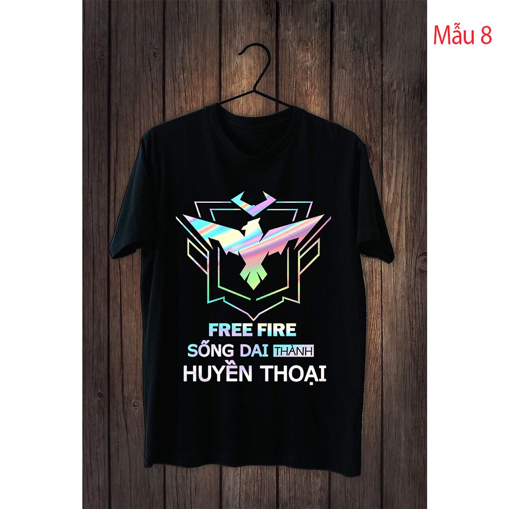 HOT nhất⚡️TẶNG KÈM MŨ FF 🎁 ⚡Áo thun game in hình Free Fire cực chất ❤
