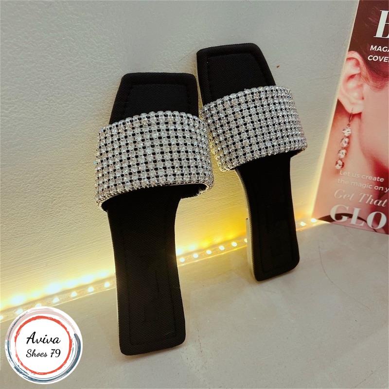 Dép bản xoàn đế bệt alexsanderwal chất xịn xoàn siêu sáng chuẩn f1 hót 2022 new new