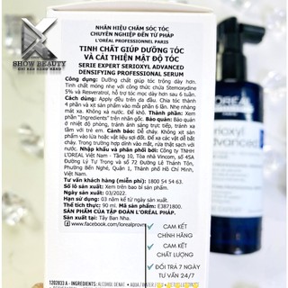 Tinh Chất L'Oreal Professionnel Mọc Tóc - Serioxyl Denser Hair 90ml