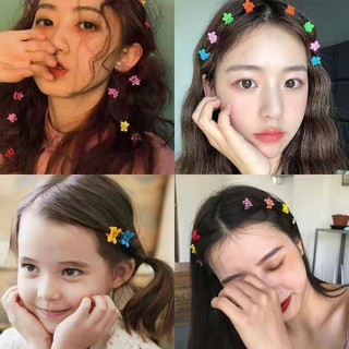 Set 10 kẹp tóc càng cua kẹp bướm hoa mini