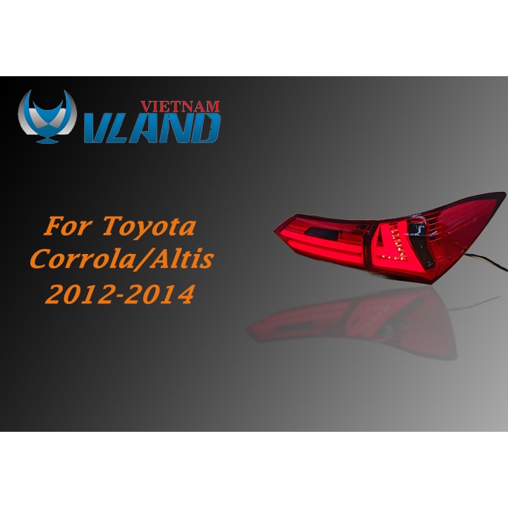 Đèn Hậu Toyota Corrola Altis 2014-2017 Mẫu Lexus Chính Hãng VLAND