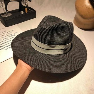Stylish retro wide-brimmed hat for men