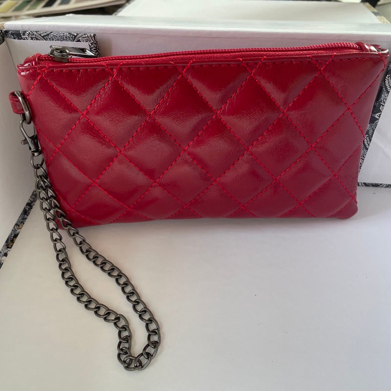 Ví Dài Đa Năng Có Khóa Kéo Đính Đá Thời Trang Dành Cho Nữ