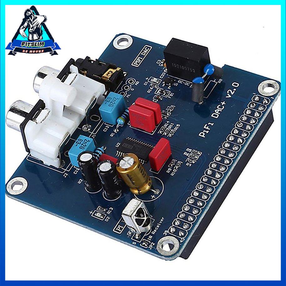Pifi Digi Dac+Module Hifi Dac Sound Card Giao Diện I2S Cho 3 Hiệu Suất Cao