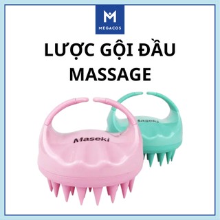 Lược gội đầu massage - mẫu maseki