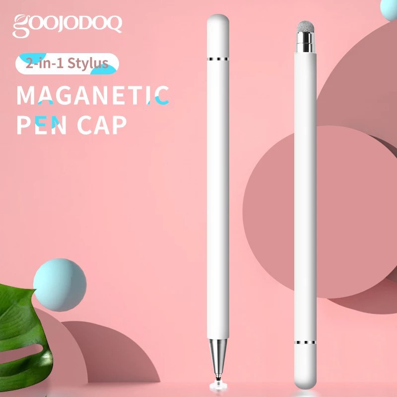 Goojodoq Bút cảm ứng Đa Năng Stylus Pencil phổ quát 2 in 1 dành cho Android/Ipad/HUAWEI/xiaomi pad bút vẽ cảm ứng