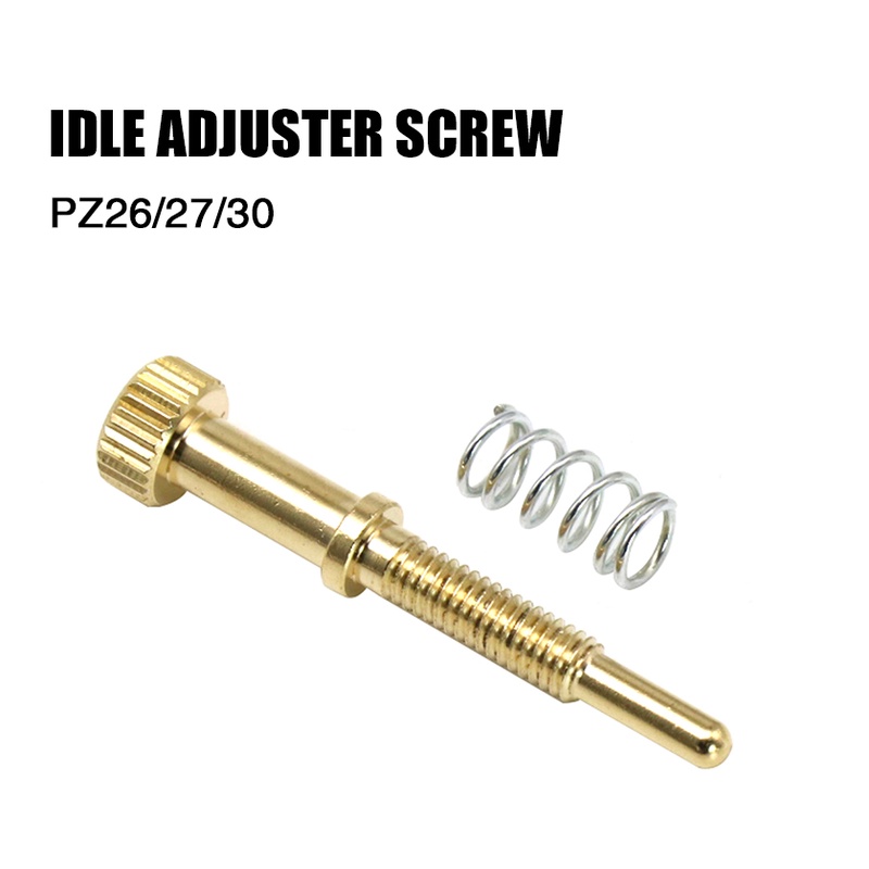 ZSDTRP For Keihi PZ26/27/30 Modified Extended Idle Adjuster Screw PZ Carburetor Idle Adjuster Screw M4X0.6 For ATC185 CB125 CR80