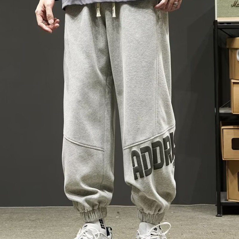 Quần Jogger Cotton Dáng Suông Phong Cách Đường Phố Thời Trang Cho Nam
