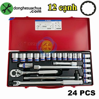 Bộ tuýp Kingtony 4026MR (10-32mm) 12 cạnh gồm 24 chi tiết loại 1/2
