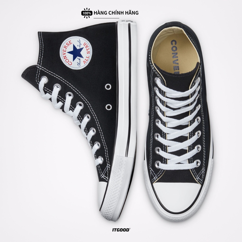 Giày Converse Chuck Taylor Classic Black Cổ Cao Đen  M9160C