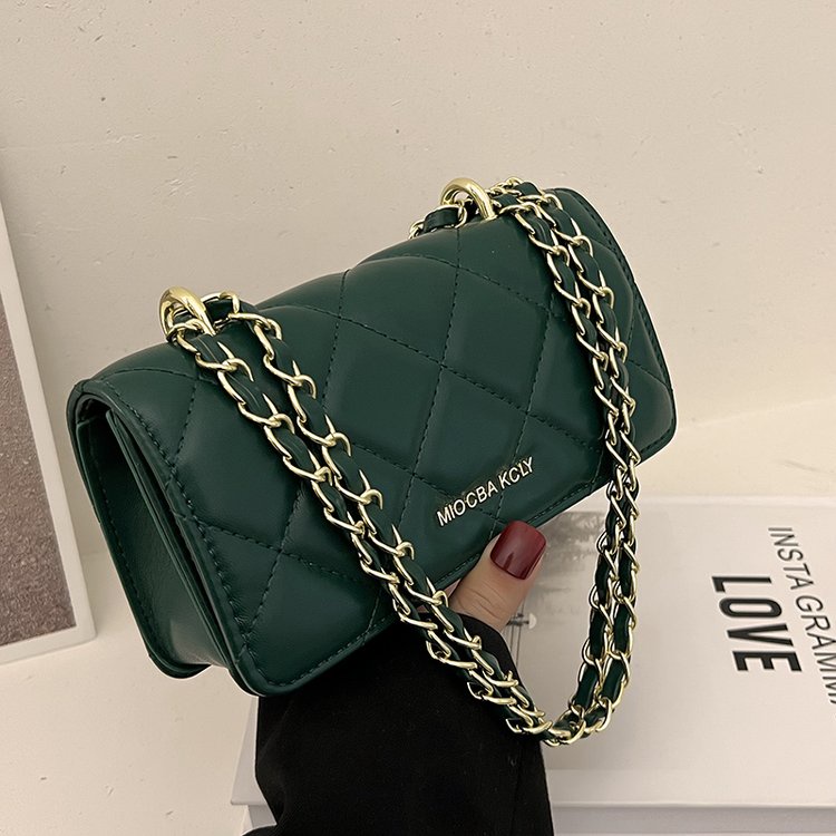 Túi Đeo Chéo Dây Xích Hình Thoi Đơn Giản Thời Trang Cho Nữ