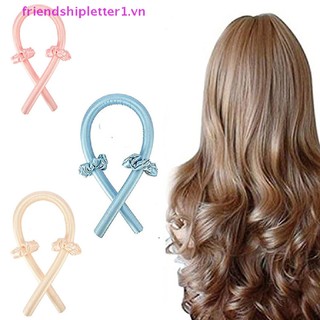 Thanh cuộn uốn tóc bằng ruy băng lụa uốn xoăn không nhiệt