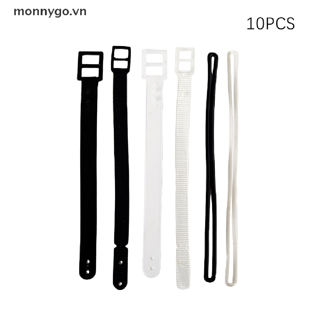 Set 10 Dây Đeo Thẻ Tên Hành Lý Du Lịch Tiện Dụng