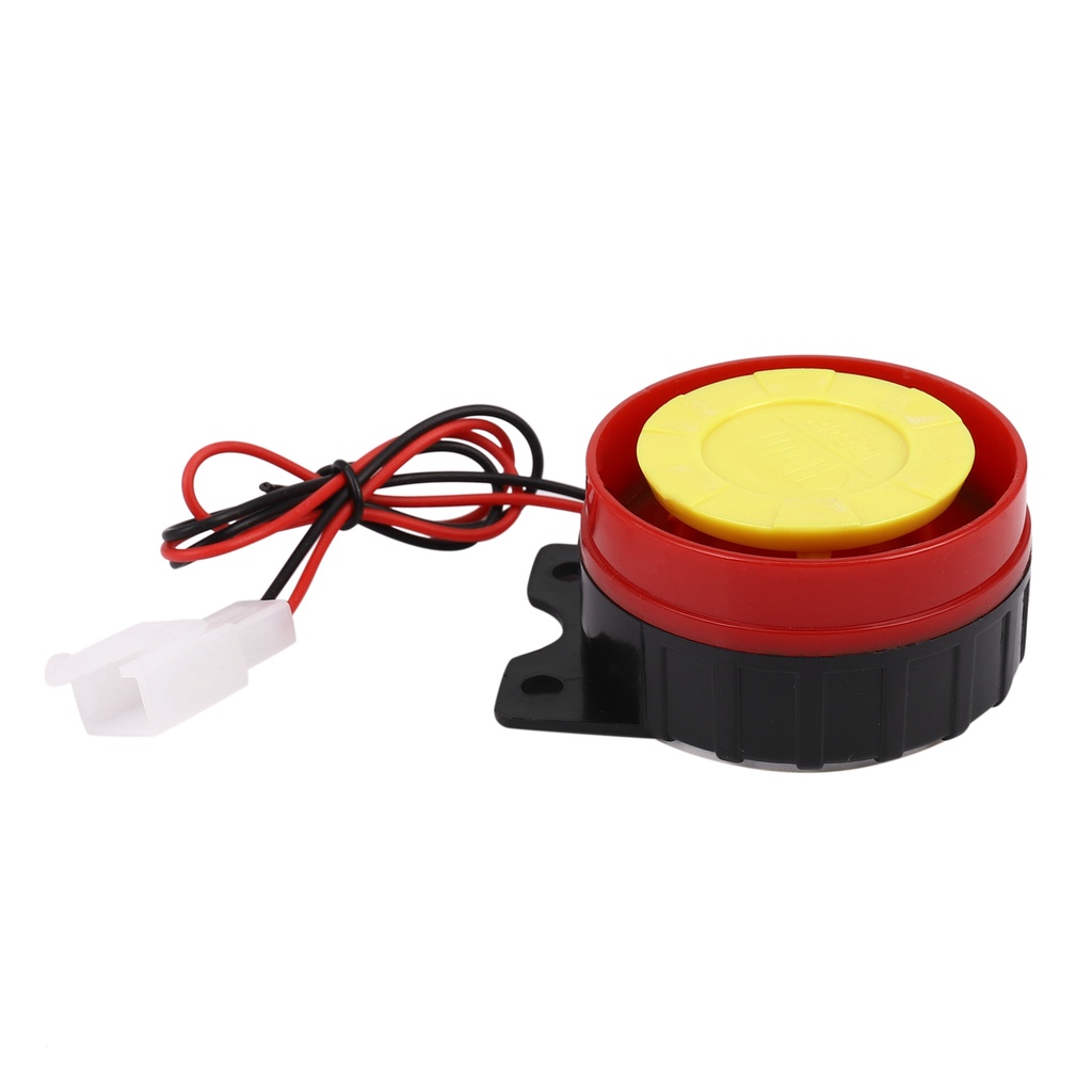 1 Còi Báo Động Điện Tử 12V a38 Thông Dụng Thiết Kế Đơn Giản Thông Dụng Cho Xe Hơi / Xe Máy