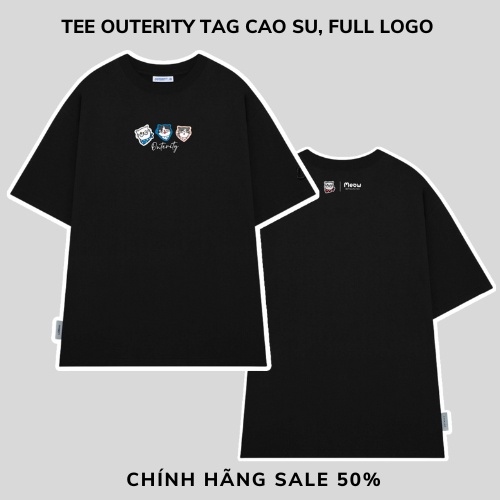 Áo Thun Outerity MeowFam - Meow x Tết Ấm Project Màu Đen/Đỏ/Trắng - ATO1005 2023