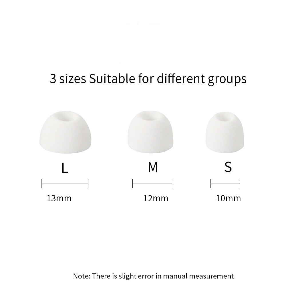 Nút Bọc Đầu Tai Nghe Bluetooth Bằng Silicon Chống Bụi Cho OPPO ENCO X X2 / Air2 Pro / ENCO W11