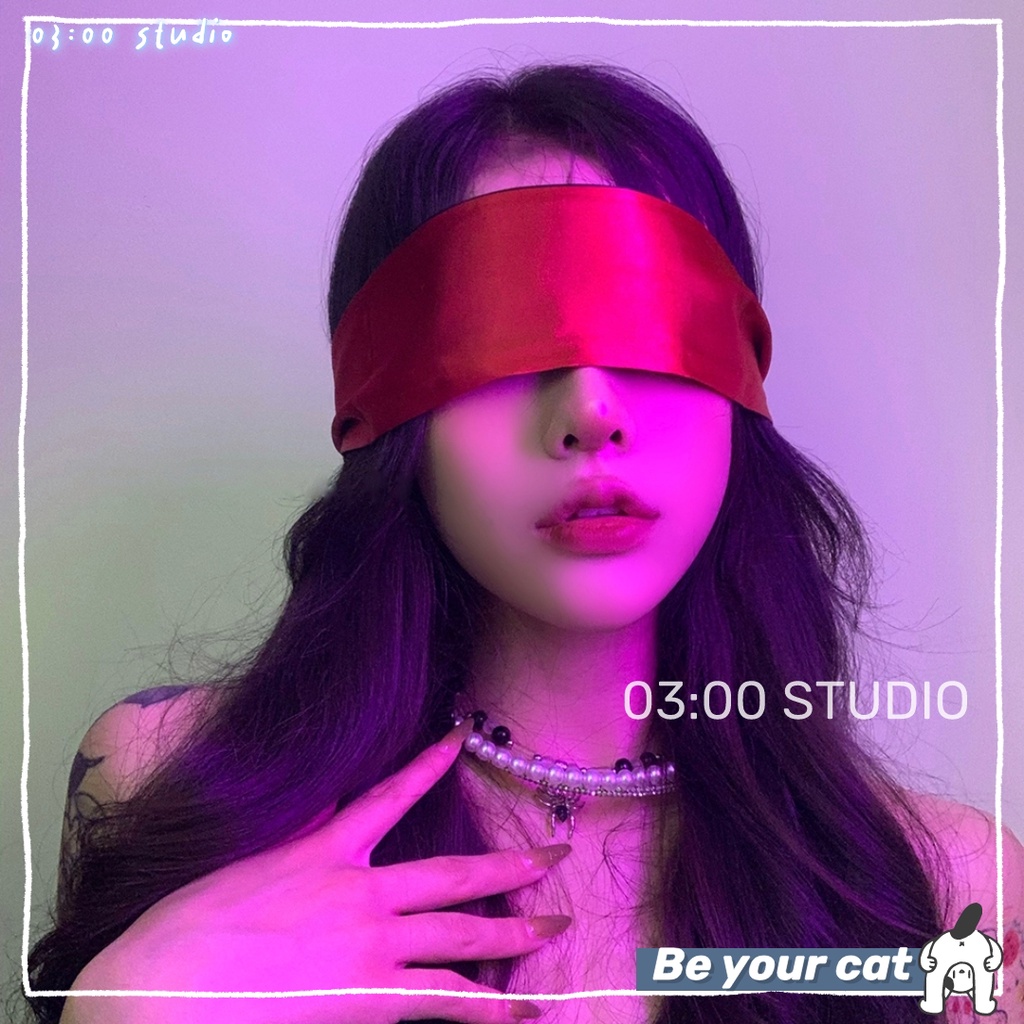 （Giao hàng bảo mật）❣️khăn Lụa Che Mắt ❣️Băng đô Bịt Mắt Sexy Chất Thun - Có Thể Kết Hợp Với Bất Kì Váy Ngủ Nào