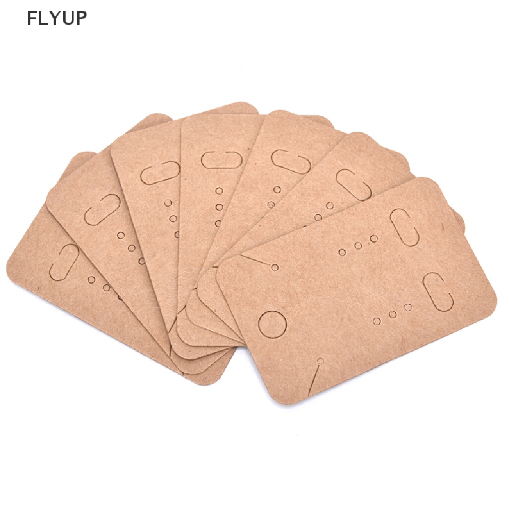 Set 100 Thẻ Giấy Kraft Trưng Bày Trang Sức Tiện Lợi