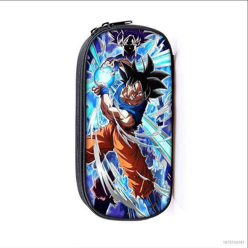 Hq3 Túi Đựng Bút Bằng polyester Một Lớp Có Khóa Kéo Họa Tiết Hoạt Hình Dragon Ball Cá Tính Cho Học Sinh