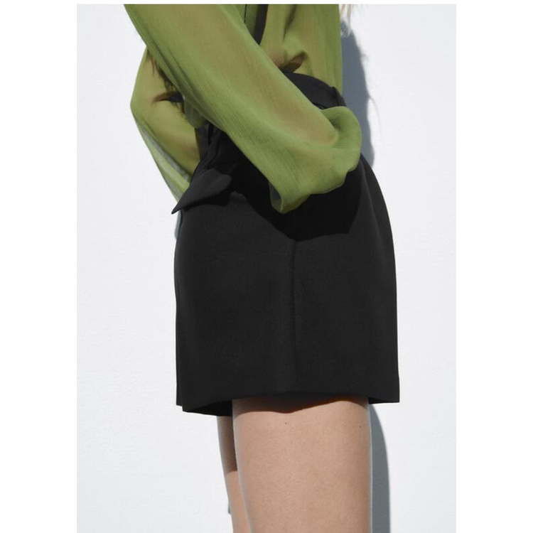 Quần Short Xếp Ly Hai Màu Phong Cách Zara 2023 Dễ Phối Đồ1478030