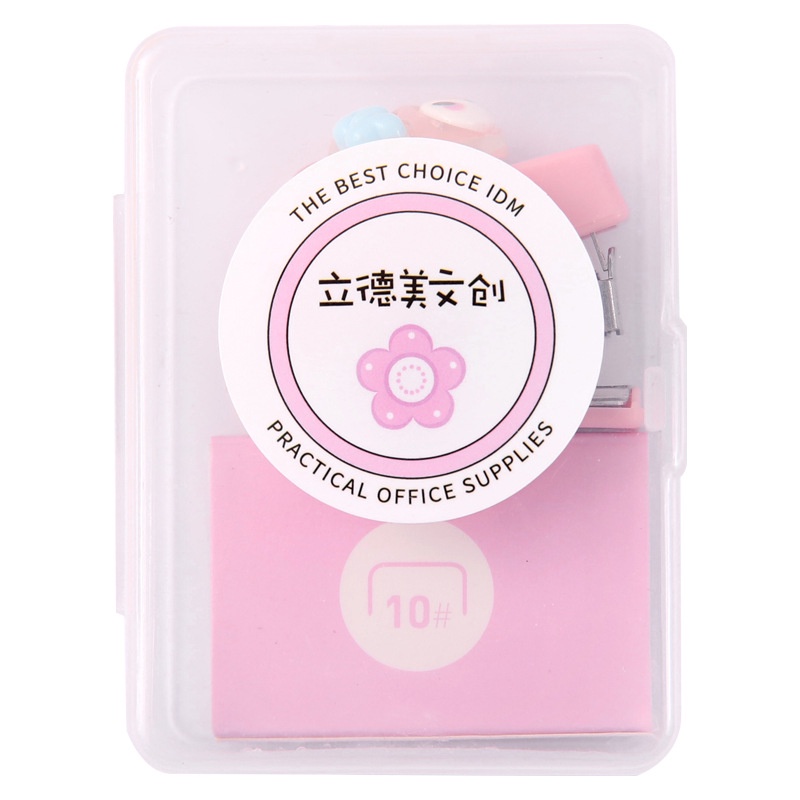 Đồ bấm giấy siêu mini Sanrio kèm kim bấm purpleheartbora