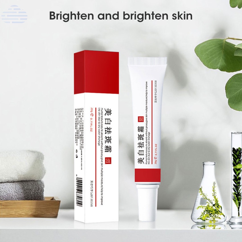 Kem Hỗ trợ giảm tàn nhang Làm Trắng Da Dưỡng Ẩm 20g