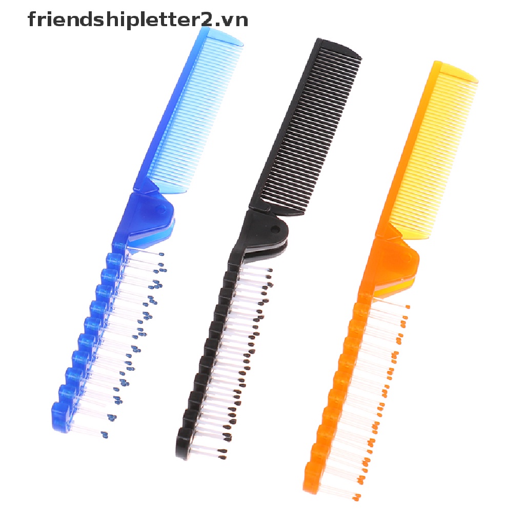 Lược Nhựa Chống Tĩnh Điện Có Thể Gấp Gọn Tiện Lợi