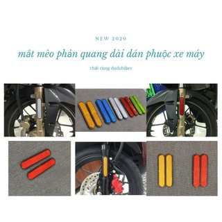 Mắt mèo phản quang gắn phuộc trước