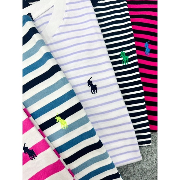 ÁO THUN SỌC TAY NGẮN