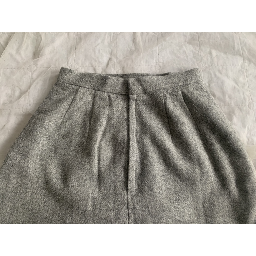 Chân váy chữ A V951 dáng dài chất dạ dày dặn 2hand Nhật si tuyển ảnh thật