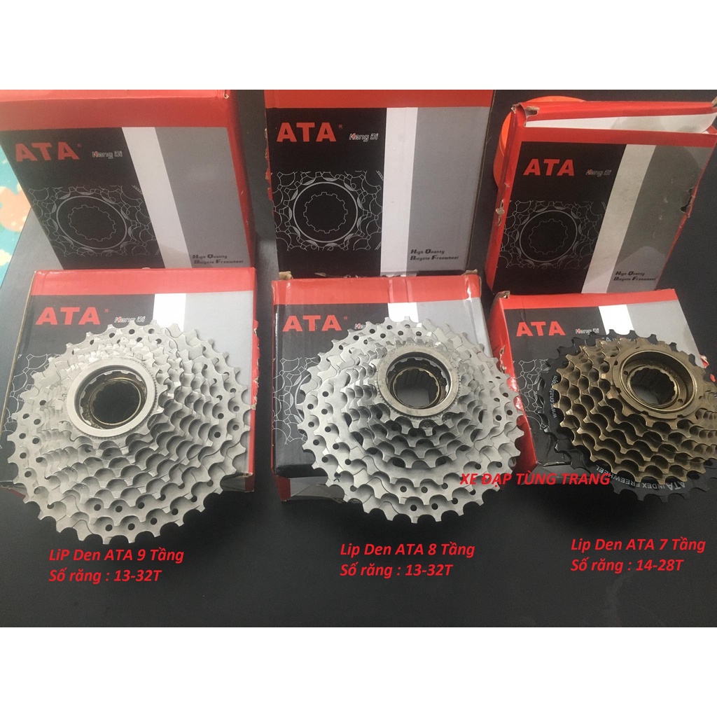 Líp vặn den ATA 9 / 8 / 7 Speed / Full Box .chất lượng cao