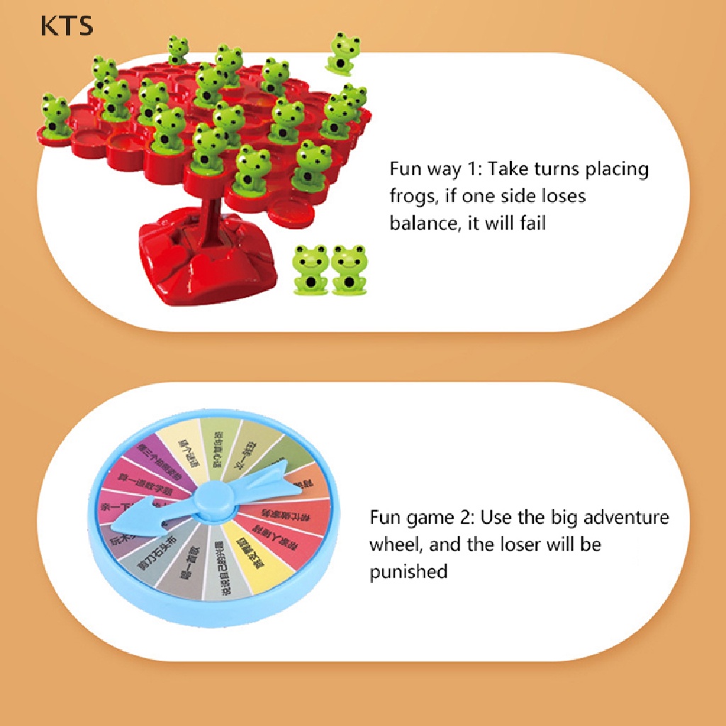 Bộ Đồ Chơi Ếch Giữ Thăng Bằng Siêu Thú Vị Dành Cho Các Bé