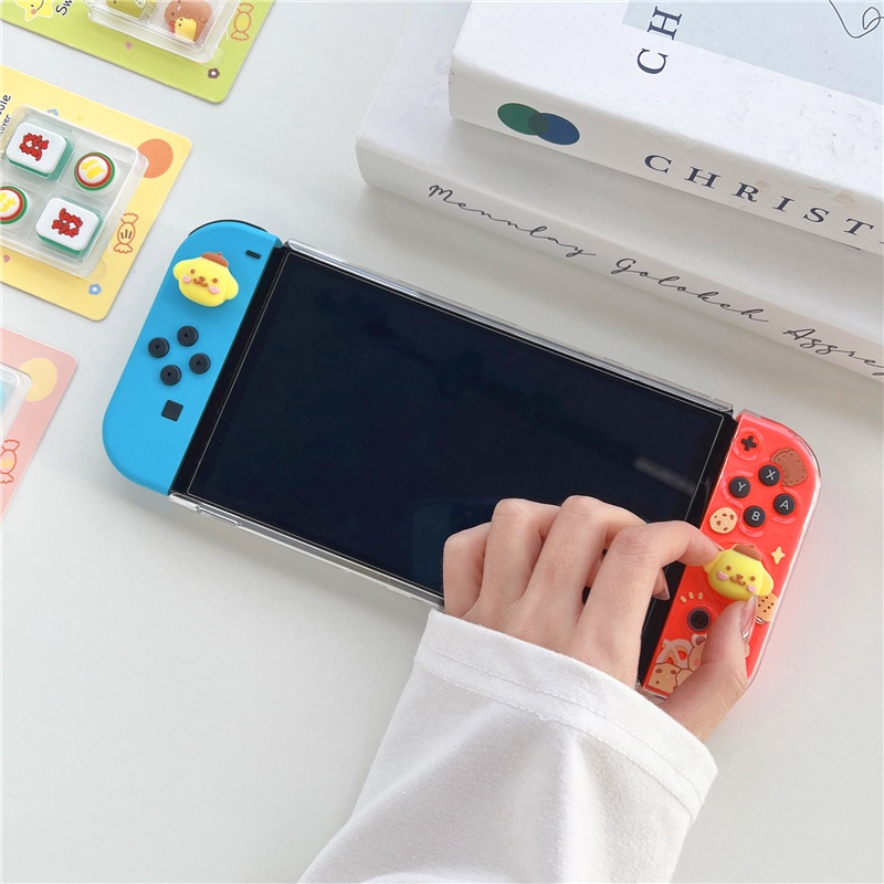 Ốp Silicon Họa Tiết Hoạt Hình Cho Tay Cầm Chơi Game Nintendo Switch OLED / Lite