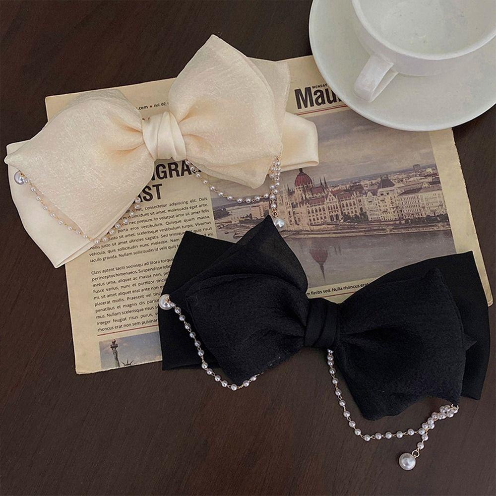 LOMBARD Kẹp Tóc Cỡ Lớn Màu Sắc Ngọt Ngào Phong Cách Vintage Cho Nữ