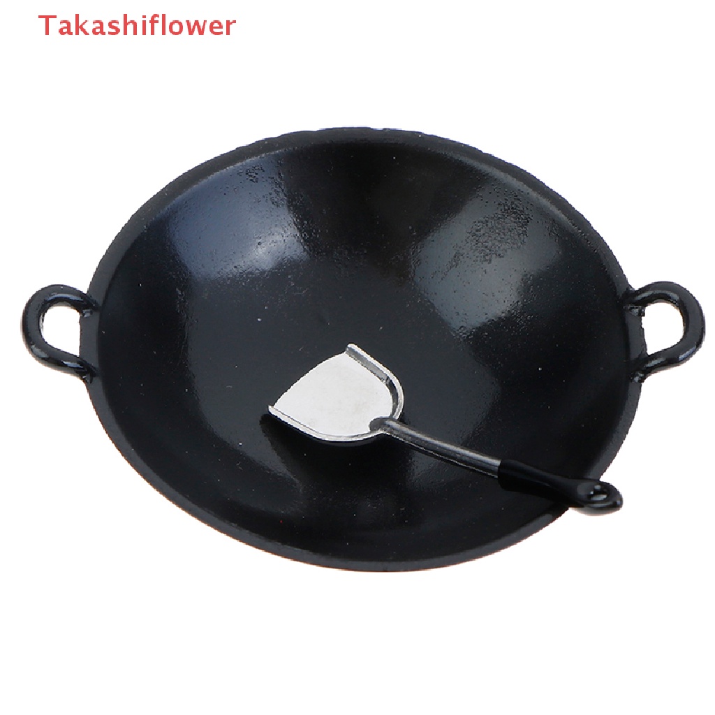 Mô Hình Dụng Cụ Nấu Ăn Kiểu Trung Hoa Tỉ Lệ 1 / 12 Trang Trí Nhà Búp Bê