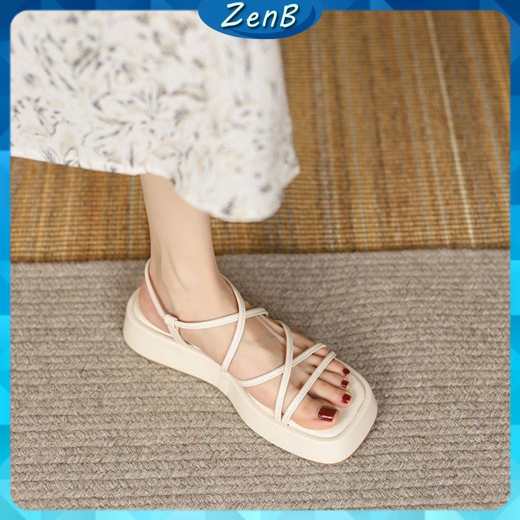 Giày xăng đan nữ đế xuồng dây mảnh đế 3cm đi chơi đi học siêu HOT Q09