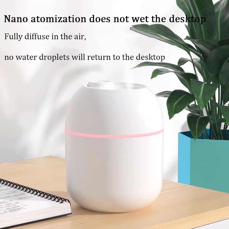 Máy Khuếch Tán Tinh Dầu Sóng Siêu Âm mini 420ml Cổng USB Dùng Cho Văn Phòng / Phòng Ngủ / Xe Hơi