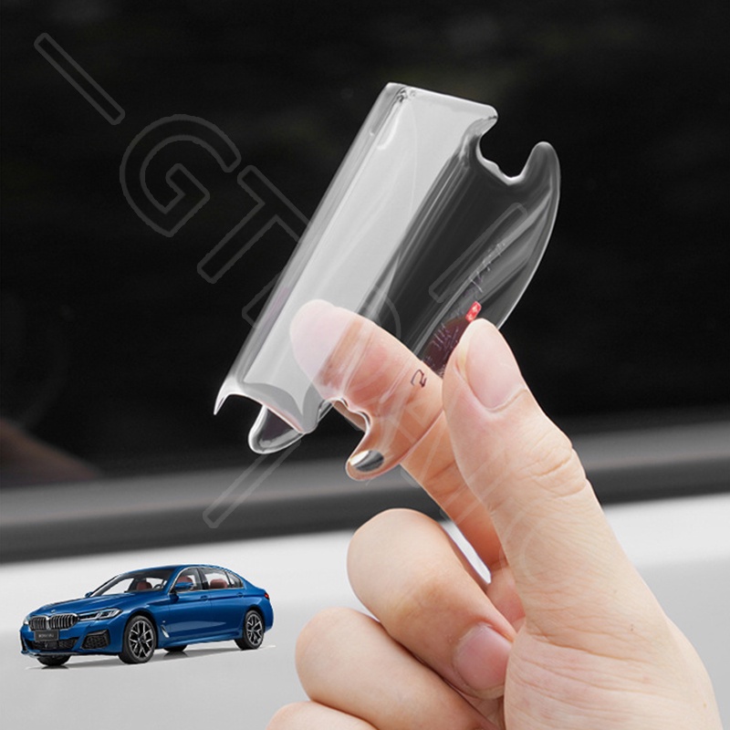 GTIOATO Cho Mitsubishi Ralliart Miếng Dán Tay Nắm Cửa Ô Tô Trong Suốt Miếng Dán Hõm Cửa Ô Tô Chống Xước Trầy Xe Hơi Dán Xe Trang Trí ô Tô