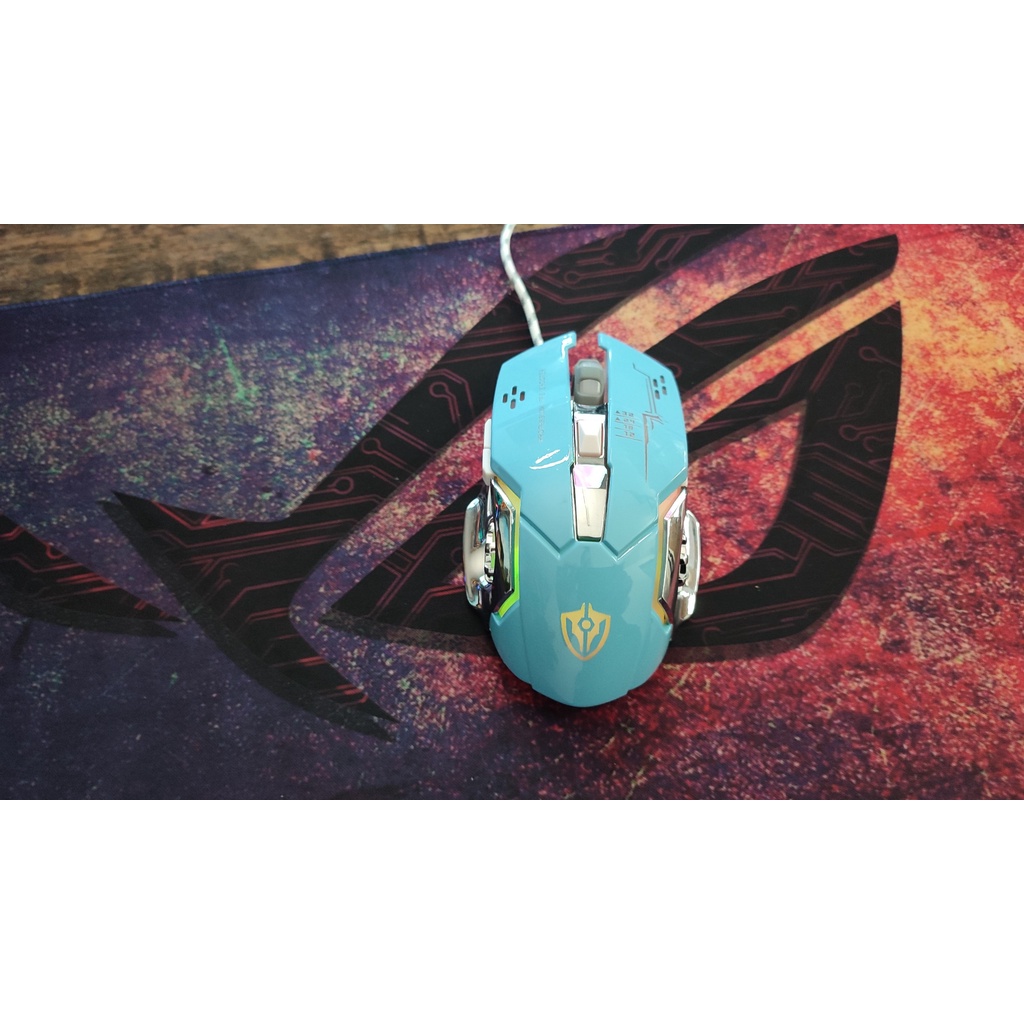 Chuột dây Gaming X7 6 nút LED RGB 3200DPI