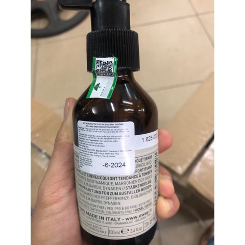 Xịt chống rụng kích thích mọc tóc  OWAY DENSIFYING REMEDY 100ML