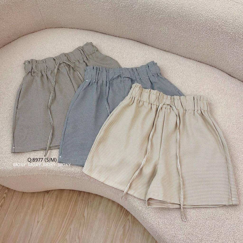 SP008977-Quần short caro nhí