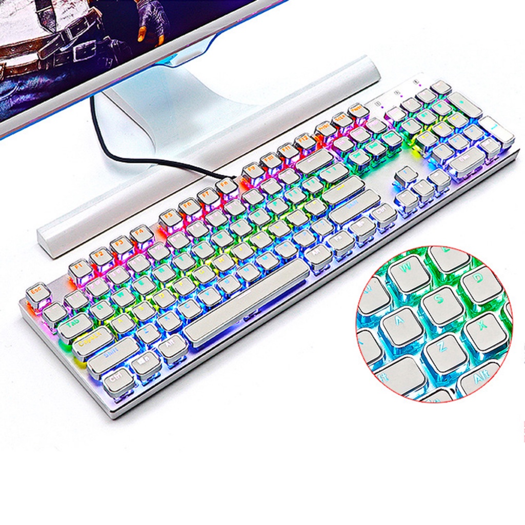 Bộ 104 Nút Thay Thế Cho Bàn Phím Cơ Họa Tiết Hoa Hướng Dương