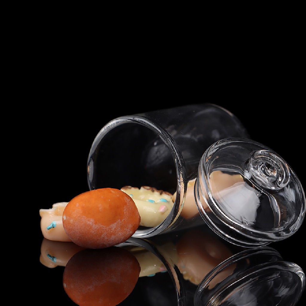 Lọ Thủy Tinh borosilicate mini Đựng Kẹo Đồ Chơi Búp Bê Trang Trí Cửa Hàng