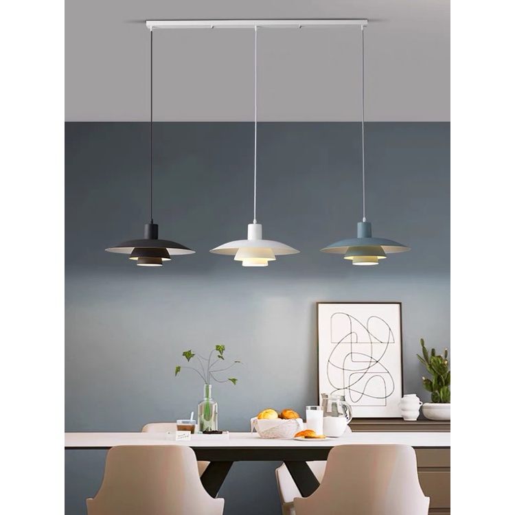 Đèn Treo Trần Nhà PH4 E27 30cm / 38cm / 40cm Nhiều Màu Sắc Phong Cách Bắc Âu