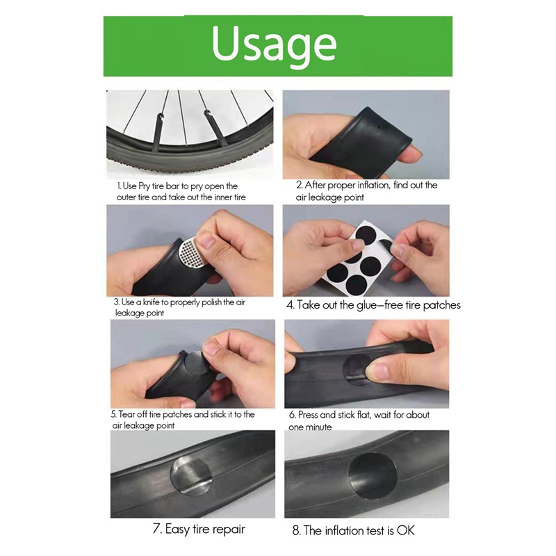 Bộ Dụng Cụ Vá Lốp Xe Đạp Tiện Lợi