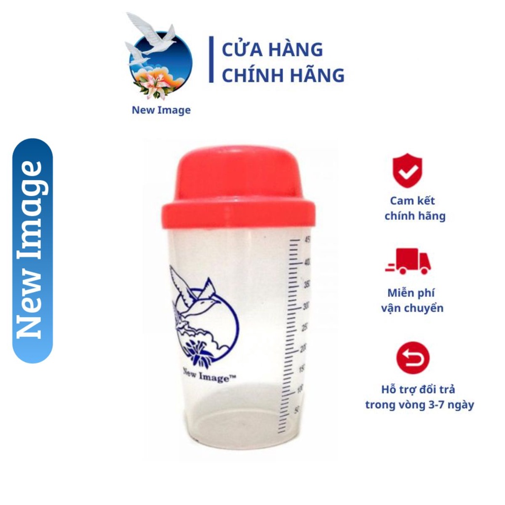 Bình lắc sữa non ALPHALIPID LINELIFE 450ml dùng để lắc sữa và các sản phẩm dạng bột uống