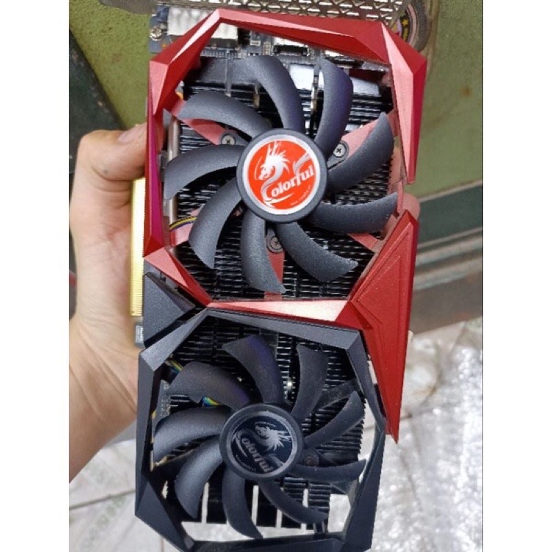 Card đồ hoạ colorfull GTX1050 3gb ddr5 (còn hàng) (hàng hiếm ai bảo con này fake t dám cược cho ko con vga)